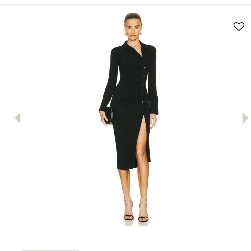 Helmut Lang
Helmut Lang Asymmetrical Shirt Dress In Black - Picture 2 of 4